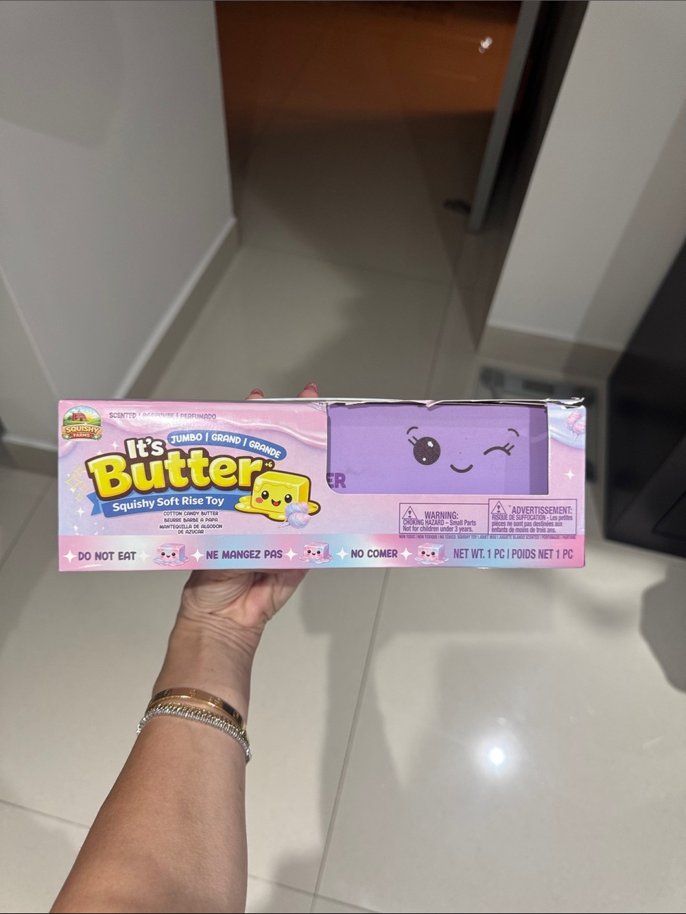 Butter Kids Jumbo Toy - Purple